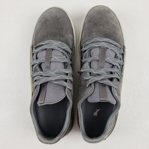 Sorel Out n About Waterproof Sneaker Womens 9 Gray Suede Lace Up Comfort Shoe - Picture 9 of 12